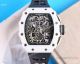 Super Clone Richard Mille RM11-03 Le Mans Classic 7750 White Ceramic Watches (3)_th.jpg